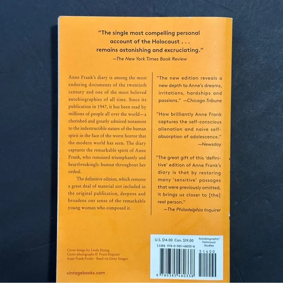 Anne Frank: The Diary of a Young Girl - 75th Anniversary Edition | Memoir | PB - Picture 2 of 8